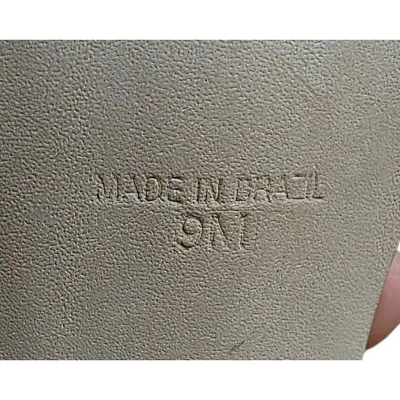 Steve Madden Women's Sz 9M Irene Tan Ankle Strap Chunky Heels - Picture 7 of 7